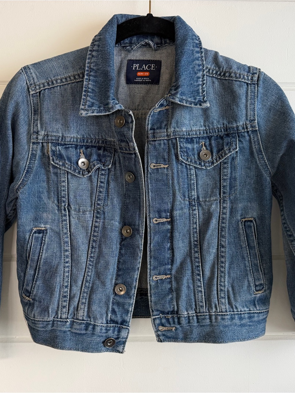 The Children's Place Medium Blue Denim Jacket